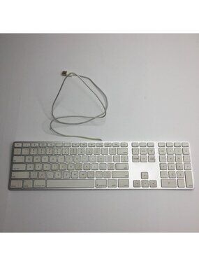Apple Wired Keyboard Model A1243 Numeric Keypad USB Connection